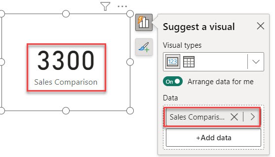 Measure Compare Two Columns in Power BI