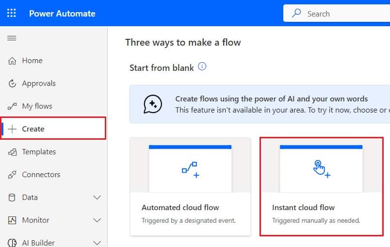 Merge PDF files using Power Automate