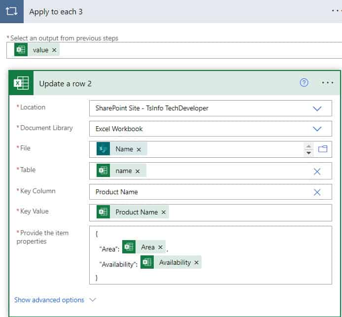 power automate copy excel worksheet to another file