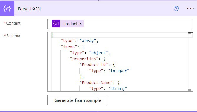 Microsoft Power automate add row to excel from array