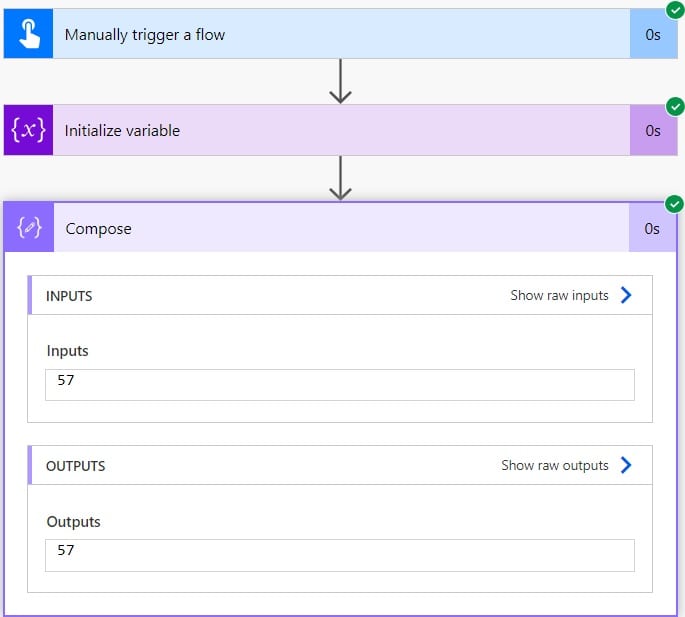 Power Automate float to int