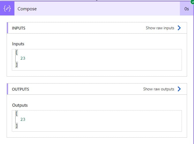 Microsoft Power automate convert integer to array