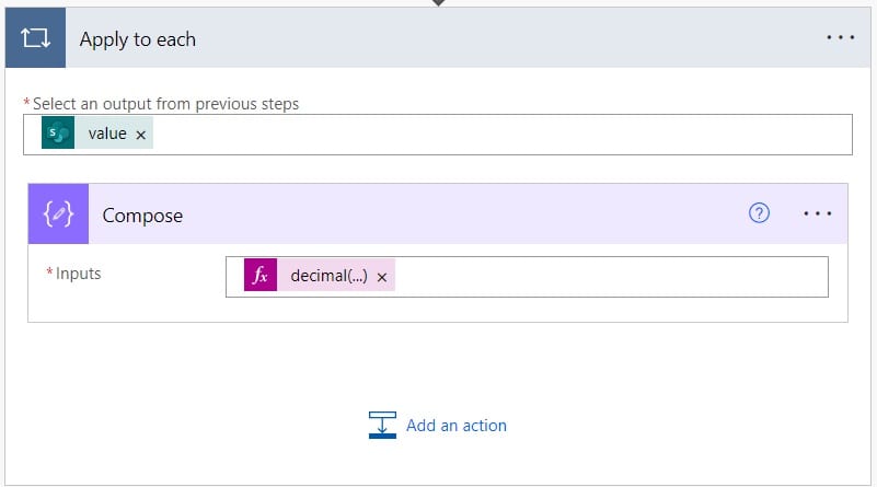Microsoft power automate convert string to decimal number