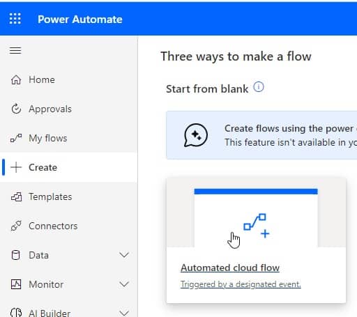 Microsoft Power automate create calendar events from the SharePoint Online  list