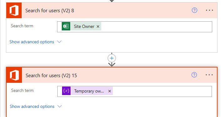 Microsoft Power automate create SharePoint Group connected team sites from excel file