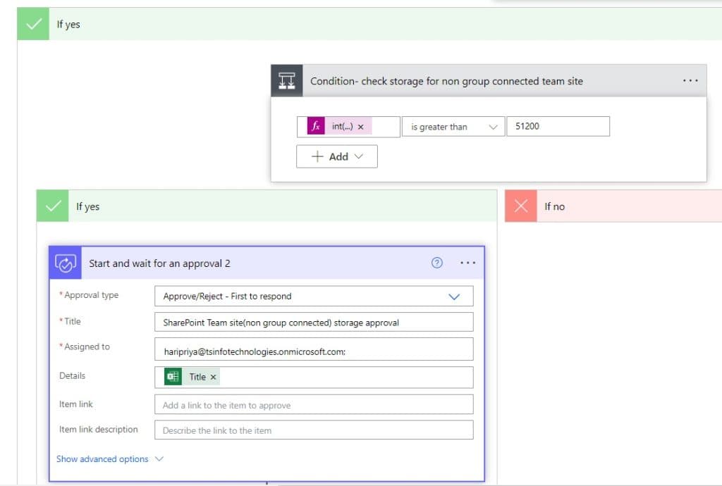 Microsoft Power automate create SharePoint Non Group connected team sites from excel file