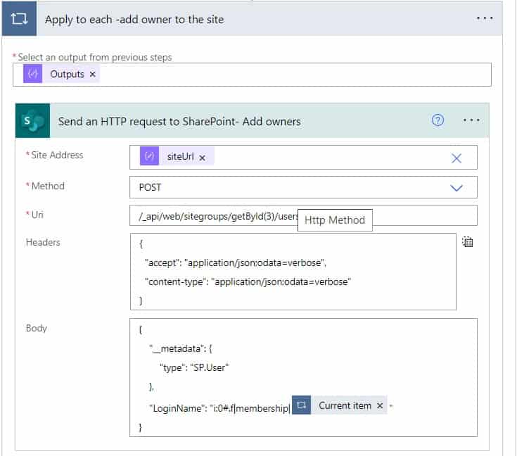 Microsoft Power automate create SharePoint Online Group connected team sites from excel sheet