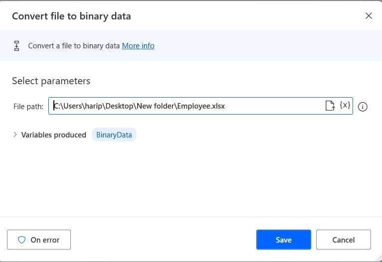 Microsoft Power Automate Desktop create SharePoint file Microsoft Power Automate Desktop create SharePoint file