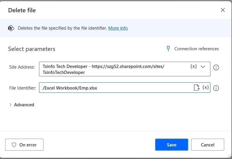 Microsoft Power Automate Desktop delete SharePoint file Microsoft Power Automate Desktop delete SharePoint file