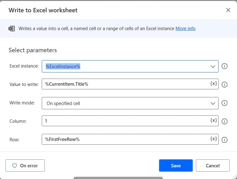 Microsoft Power automate Desktop get items from  SharePoint list