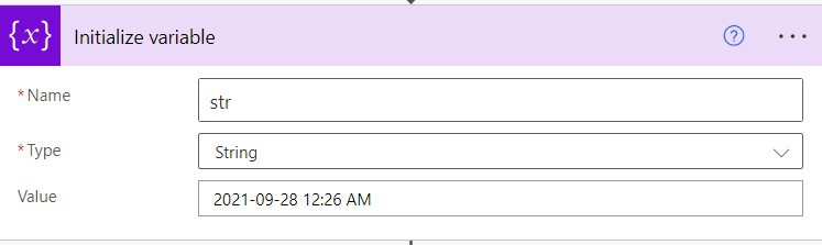 Microsoft Power Automate string to date