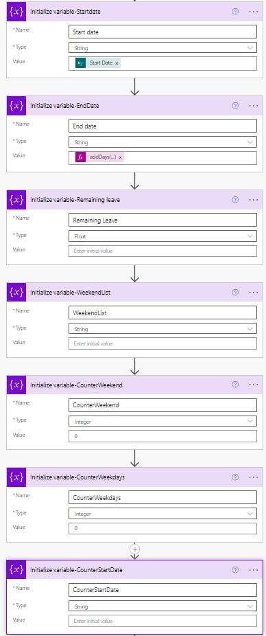 Microsoft power automate vacation request