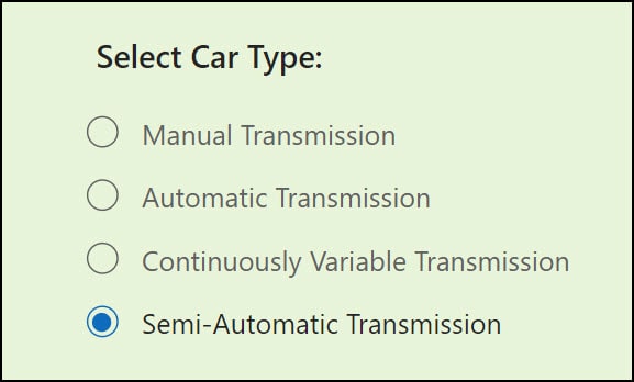 Modern Radio Group Control in Power Apps