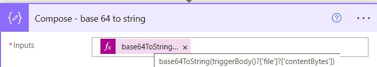 MS flow xml file to Array