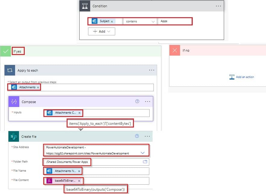 power automate when a new email arrives multiple subject filters