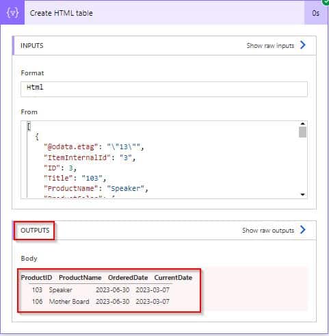 Odata filter query last 3 days using the Power Automate flow