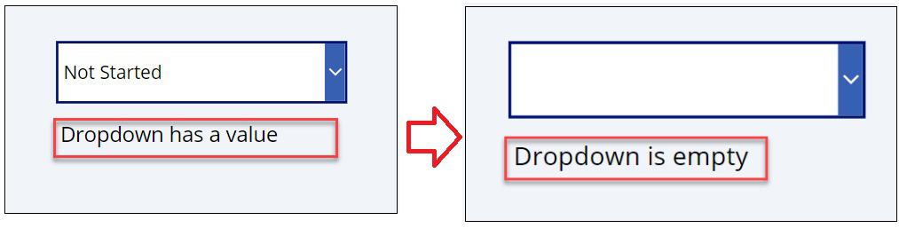Power Apps Check If Dropdown is Empty