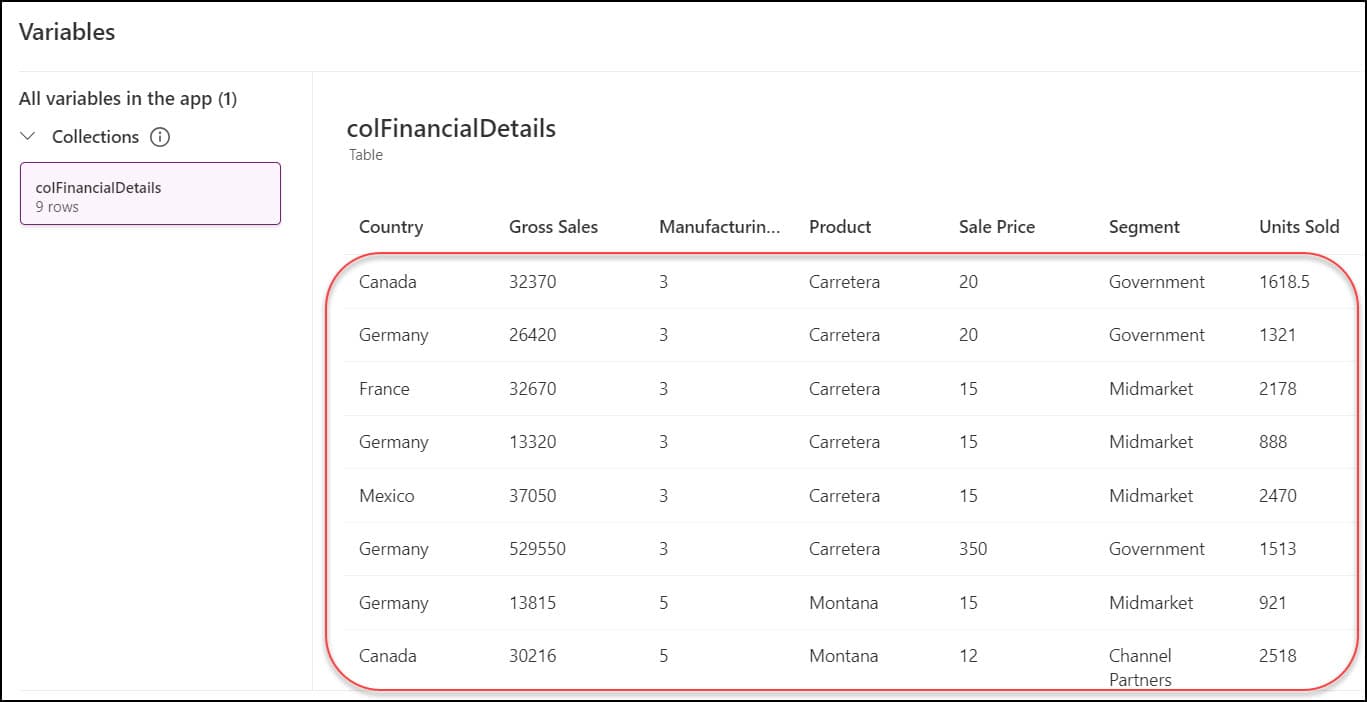 Power Apps Create Collection From Excel