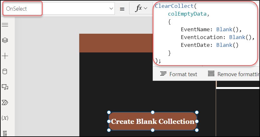 Power Apps Create Empty Collection With Columns Power Apps Create Empty Collection With Columns