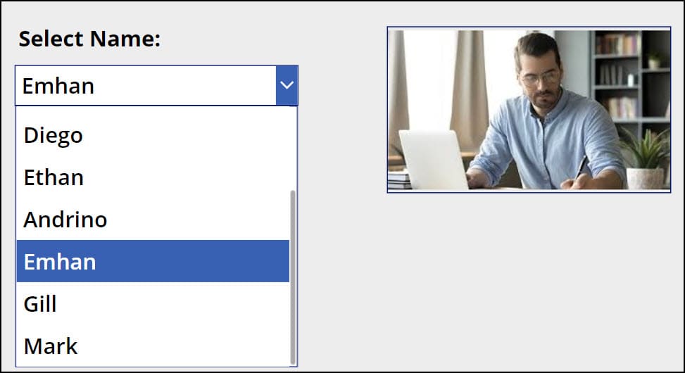 Power Apps Display Image from SharePoint List