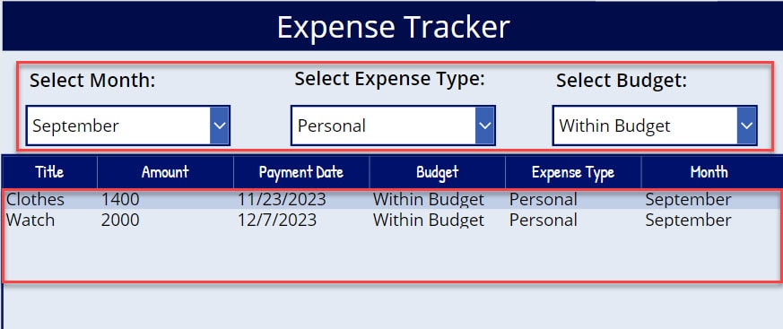 Power Apps Filter Data Table By Multiple Dropdowns