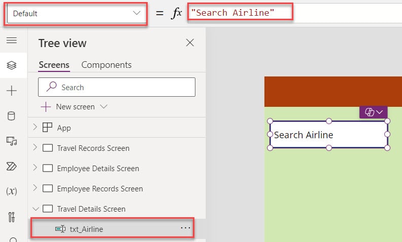 Power Apps Filter the Data Table based on Dropdown Value