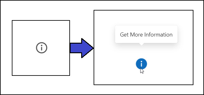 Power Apps Modern Information Button