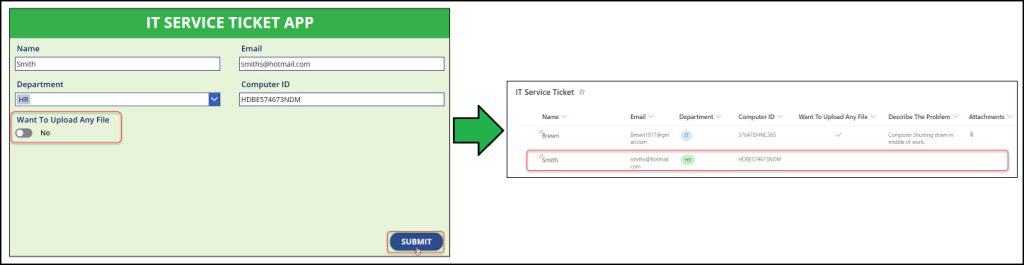 Power Apps Show Hide Field