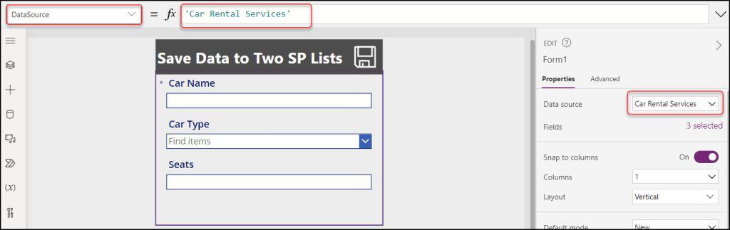 power apps submit multiple forms to sharepoint list