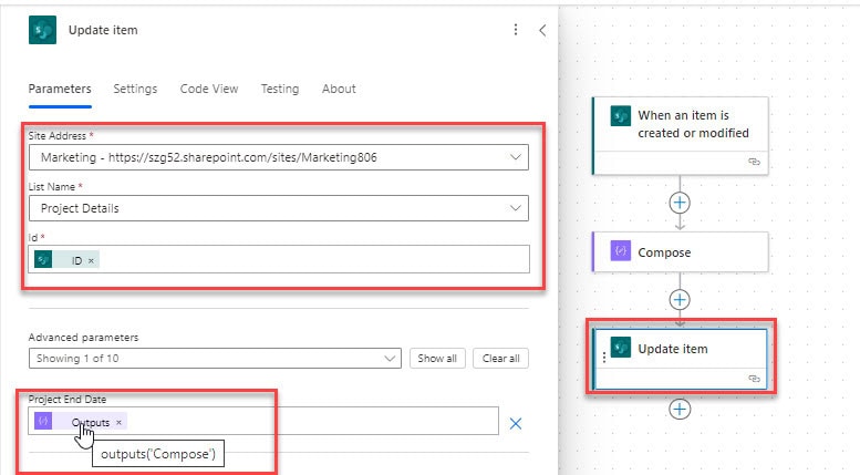 Power Automate add years to date