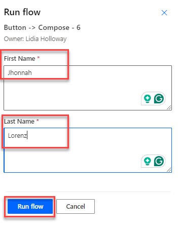 Power Automate concat dynamic content