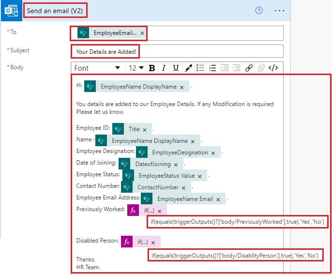 power automate convert boolean to string