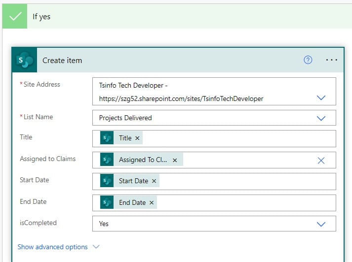 power automate copy sharepoint list to another site