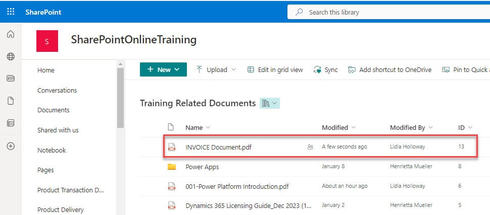 Power Automate copy file with new name