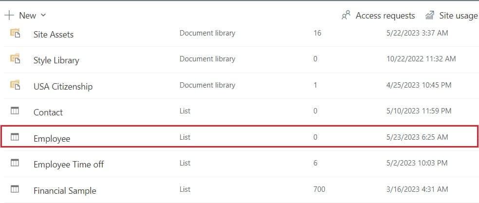 Power automate create list and columns of multiple data type in SharePoint from an excel