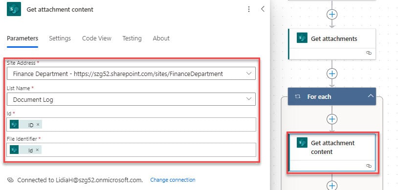 Power Automate create SharePoint file