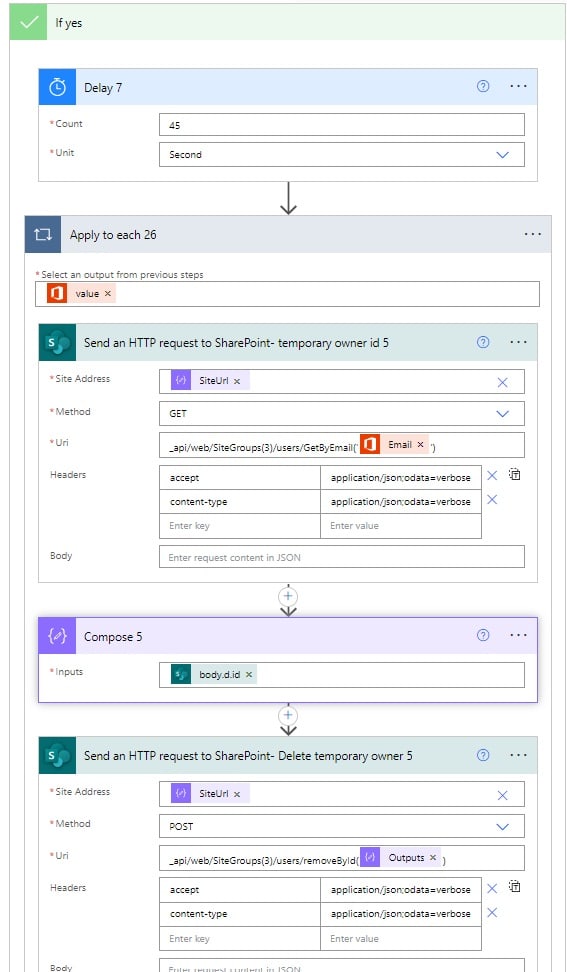 MS Power automate create SharePoint Online Non Group connected team site from excel