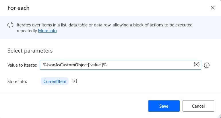 Power automate Desktop get items from  SharePoint Online list 