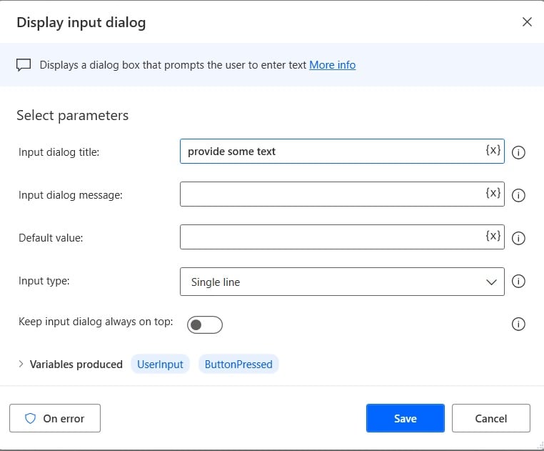 Power Automate Desktop merge simple loops action