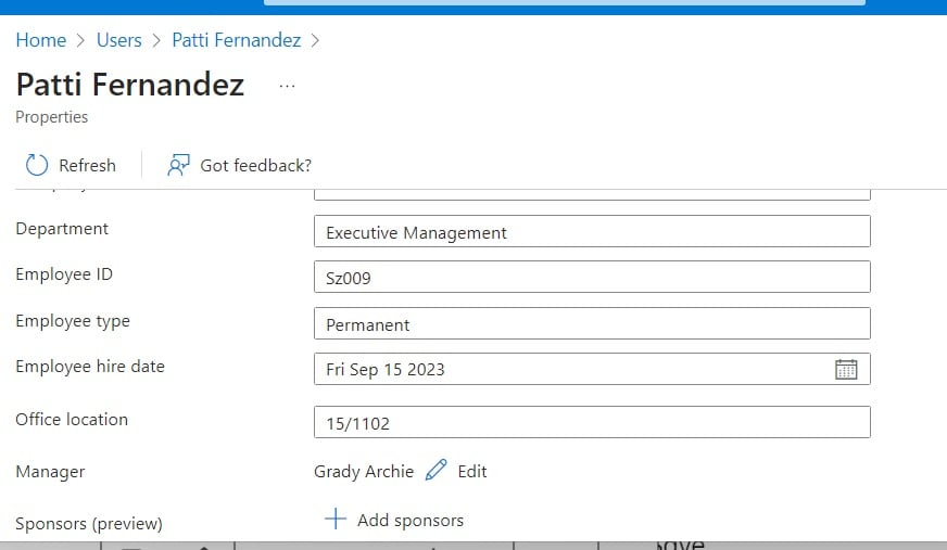 power automate get manager details