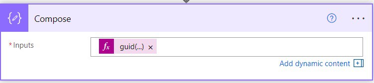 power automate string to guid()