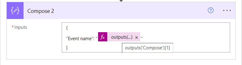 power automate string to object