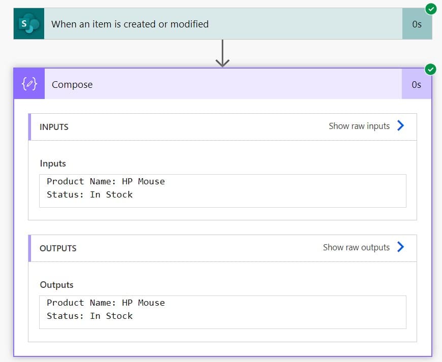 power automate trigger conditions contains