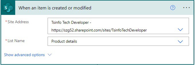 power automate trigger conditions list