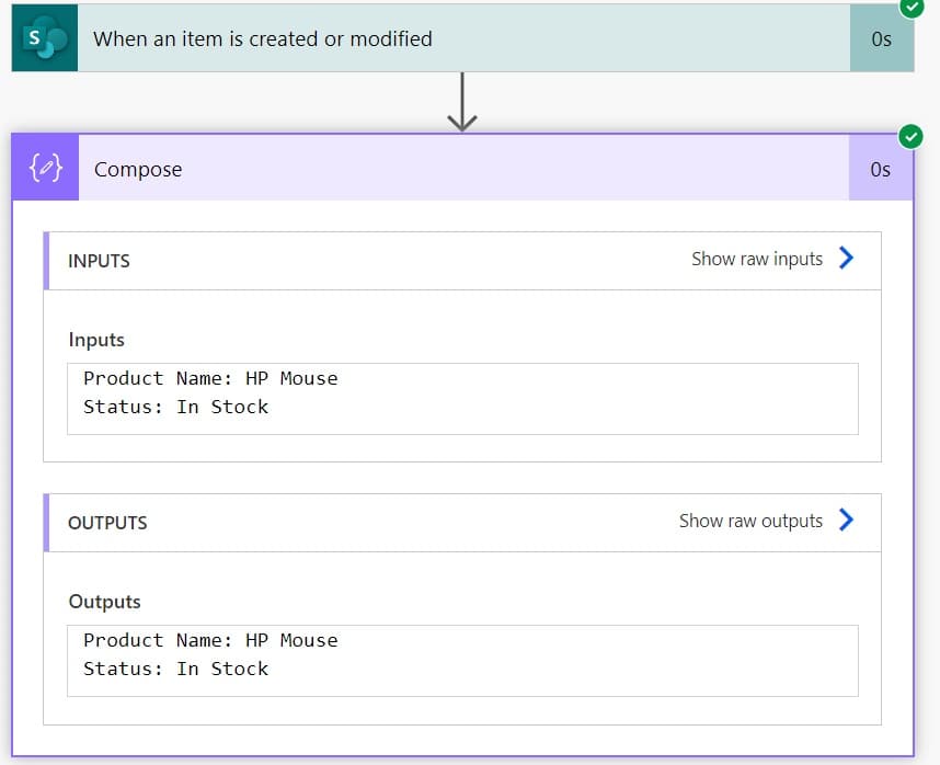 power automate trigger conditions choice column