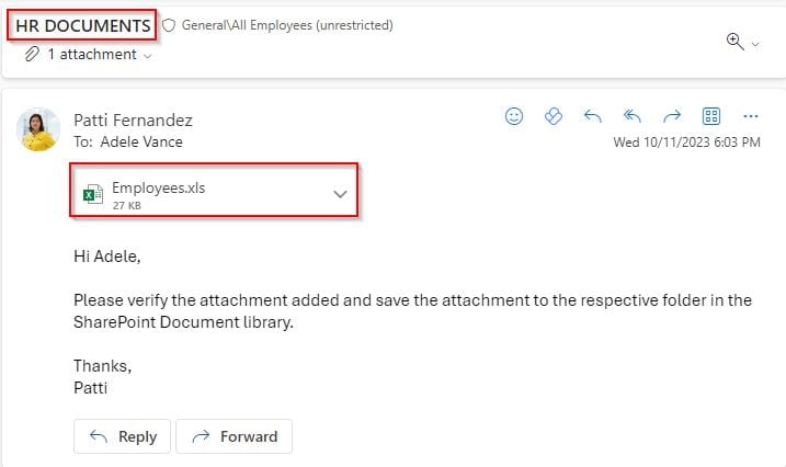 power automate when a new email arrives subject filter contains