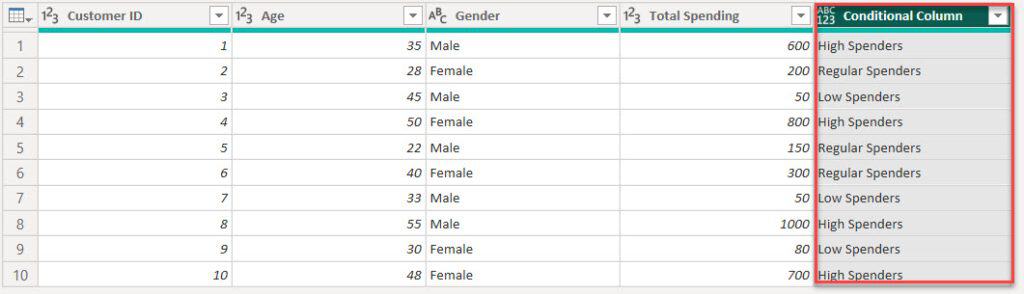 power bi add conditional column multiple conditions