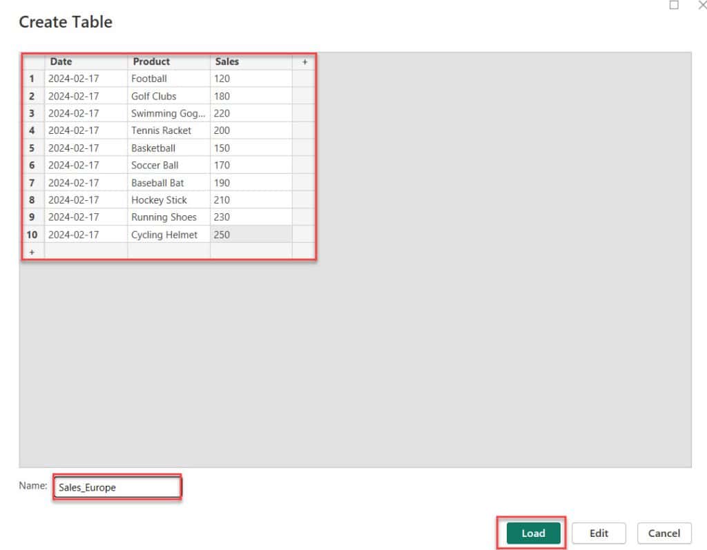 power bi add data from another table