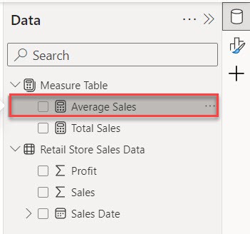 Power BI add Measures into Measure Table Power BI add Measures into Measure Table