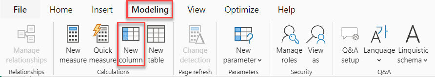 power bi add two columns together